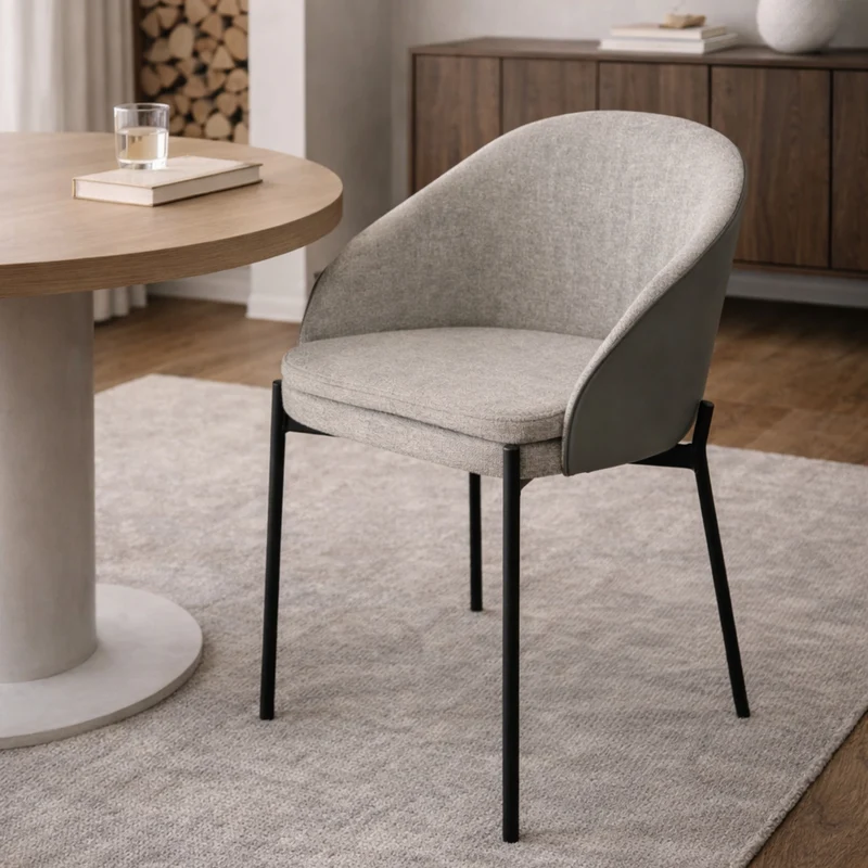 Sedia Narvia grigio