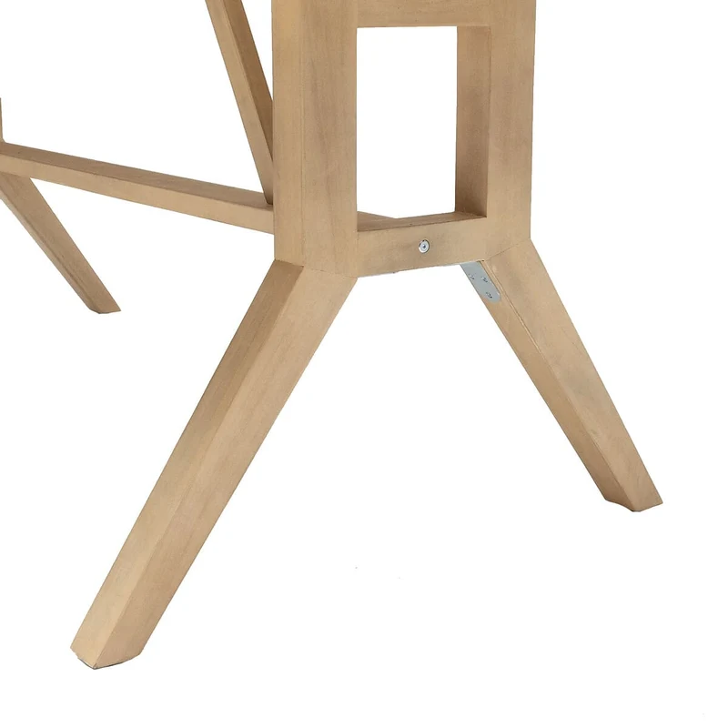 Tavolo da giardino rettangolare in legno di acacia 220x100 cm – Papuasia