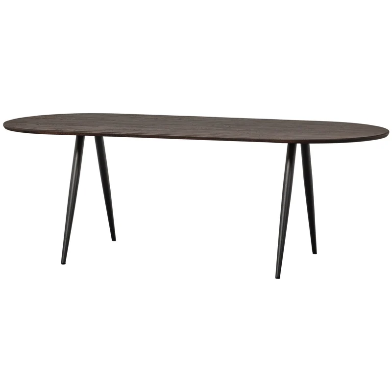 Tavolo da pranzo ovale Tavio 219x74 cm