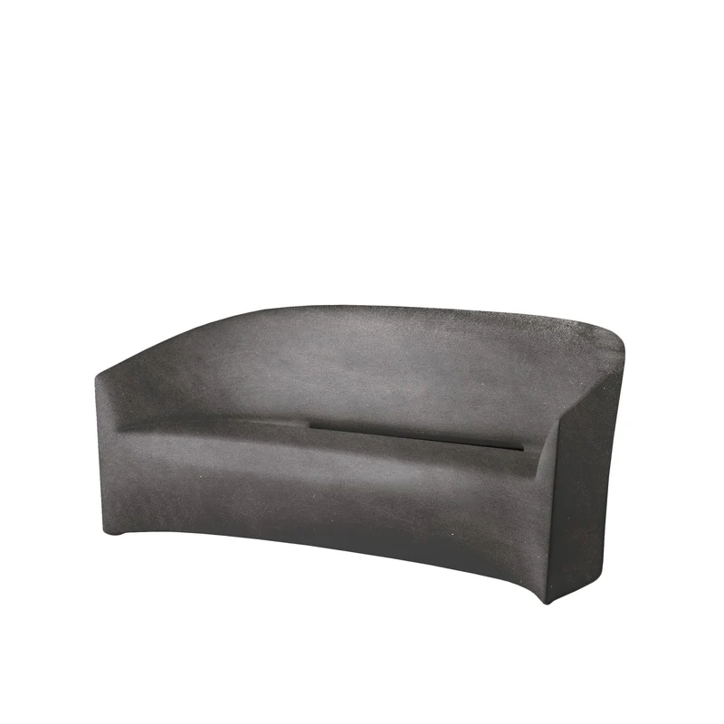 Two Seater Sofa PINE BEACH Moleskin by Christophe Pillet for Serralunga