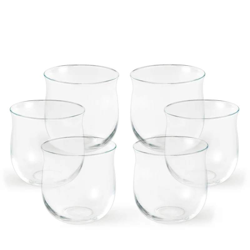 Blown Glass Wine Glasses POLLY Set of Twelve by Aldo Cibic for Paola C