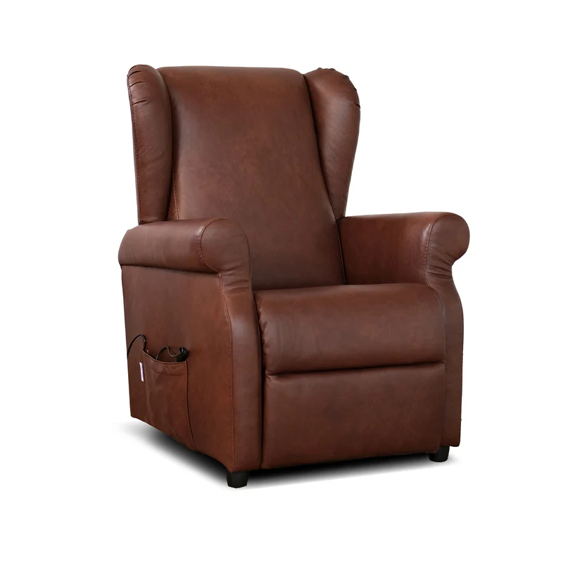 Poltrona Relax Ilde in Primo Fiore - Recliner Elettrico 2 Motori, Alzapersona - Roller System