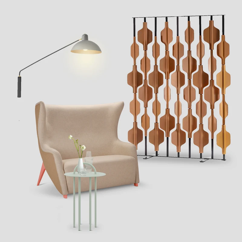 Two-Seater Sofa GEA High by Giovanni Tommaso Garattoni for Adrenalina