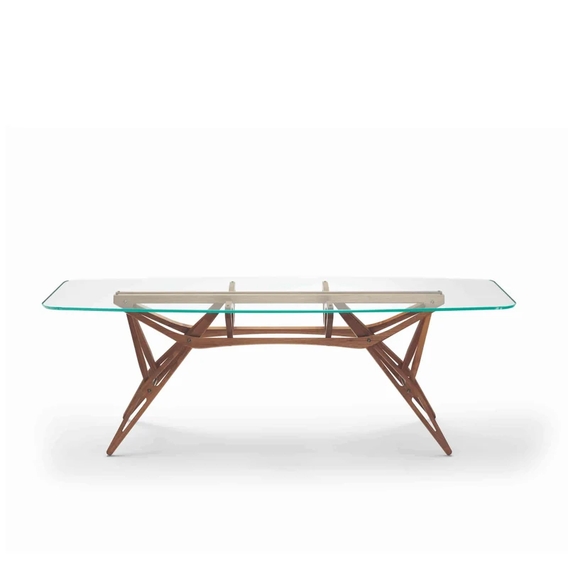 Dining Table REALE CM Homage to Carlo Mollino by Zanotta