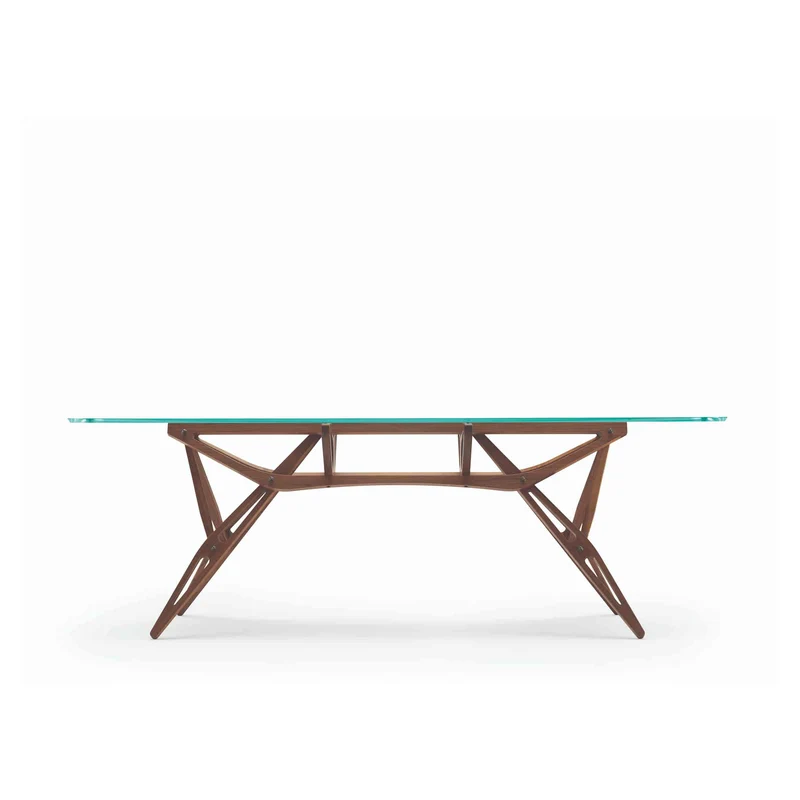 Dining Table REALE CM Homage to Carlo Mollino by Zanotta