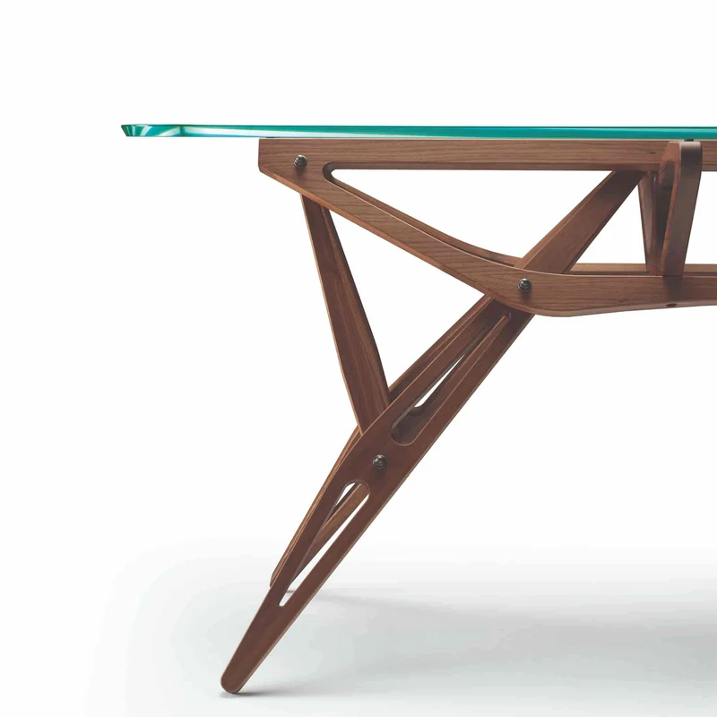 Dining Table REALE CM Homage to Carlo Mollino by Zanotta