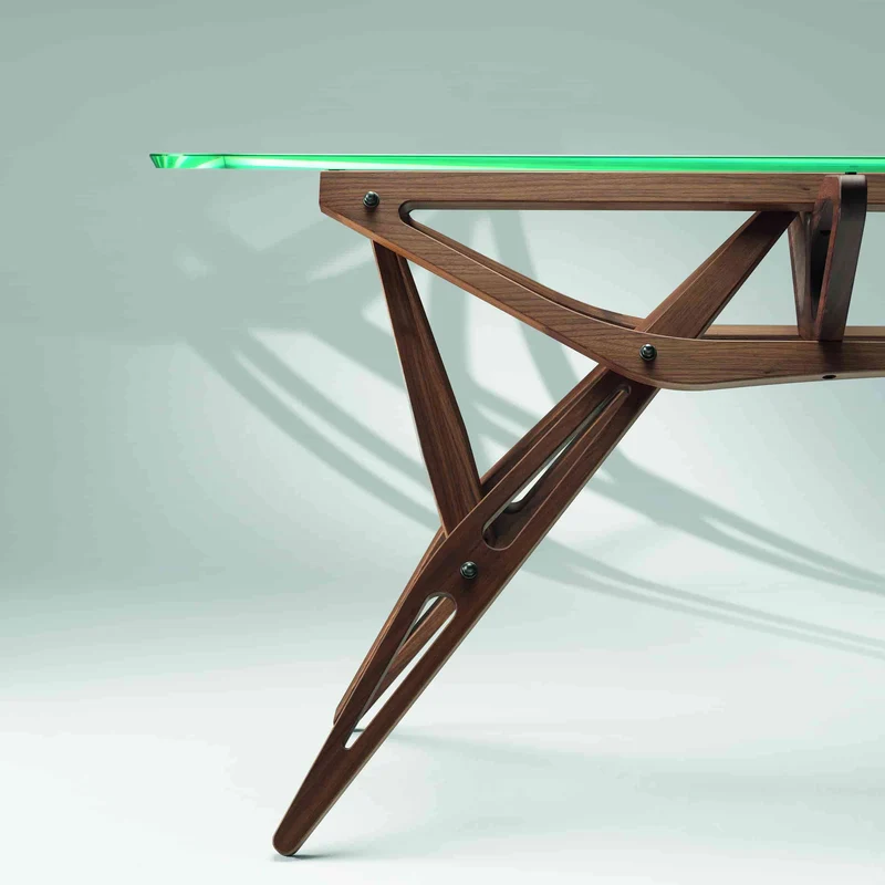 Dining Table REALE CM Homage to Carlo Mollino by Zanotta