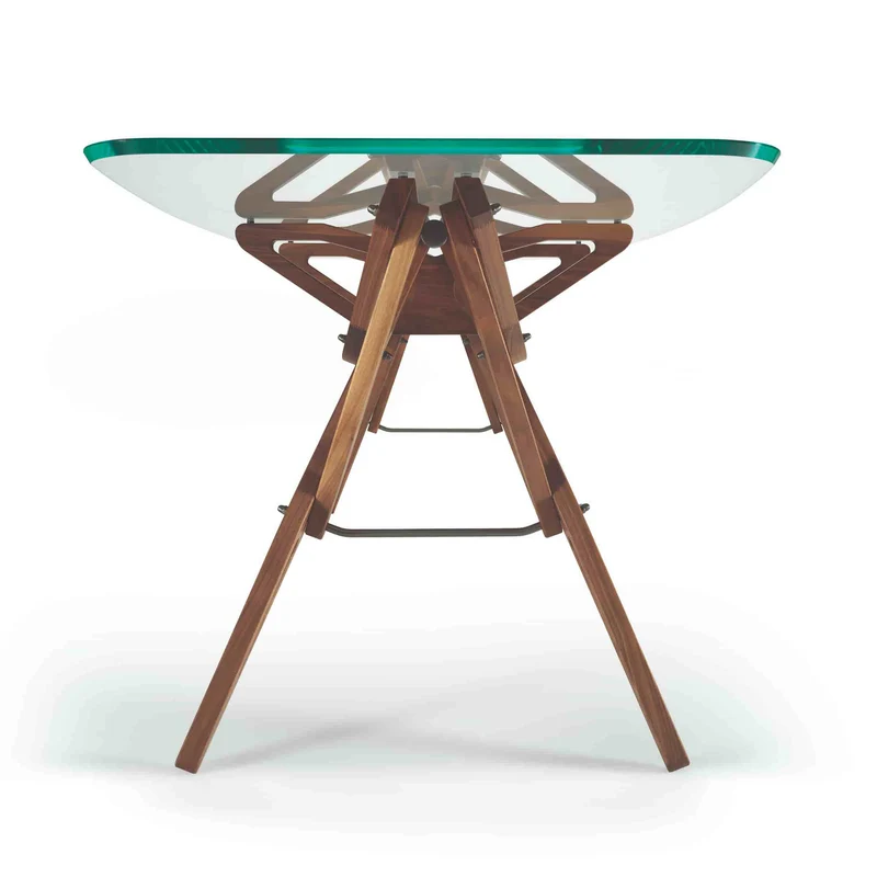 Dining Table REALE CM Homage to Carlo Mollino by Zanotta