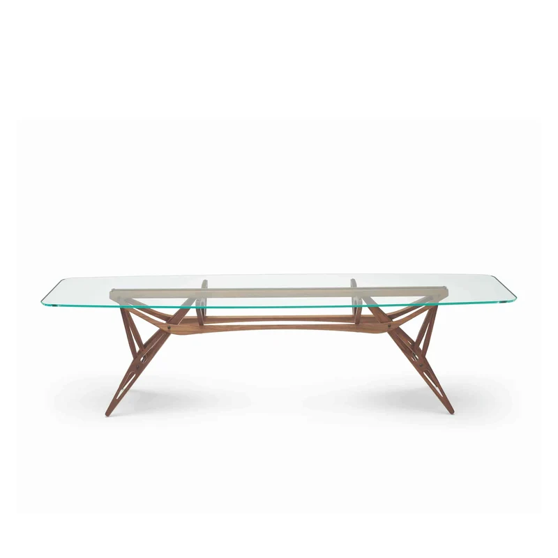 Dining Table REALE CM Homage to Carlo Mollino by Zanotta