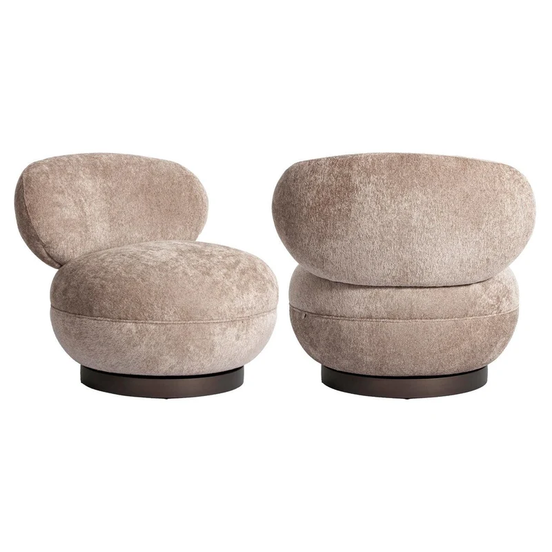 Richmond Interiors Lounge Stuhl Jace be easy sand swivel fire retardant