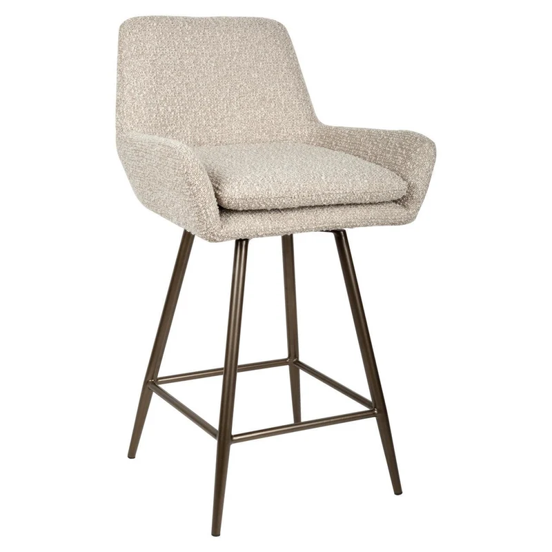Richmond Interiors Thekenstuhl Linsey natural chunky (Set of 2)