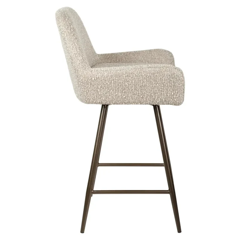 Richmond Interiors Thekenstuhl Linsey natural chunky (Set of 2)