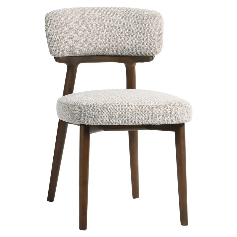 Richmond Interiors Esszimmerstuhl Basker natural fancy fire retardant (Set of 2)
