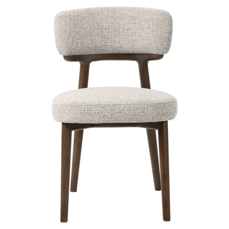 Richmond Interiors Esszimmerstuhl Basker natural fancy fire retardant (Set of 2)