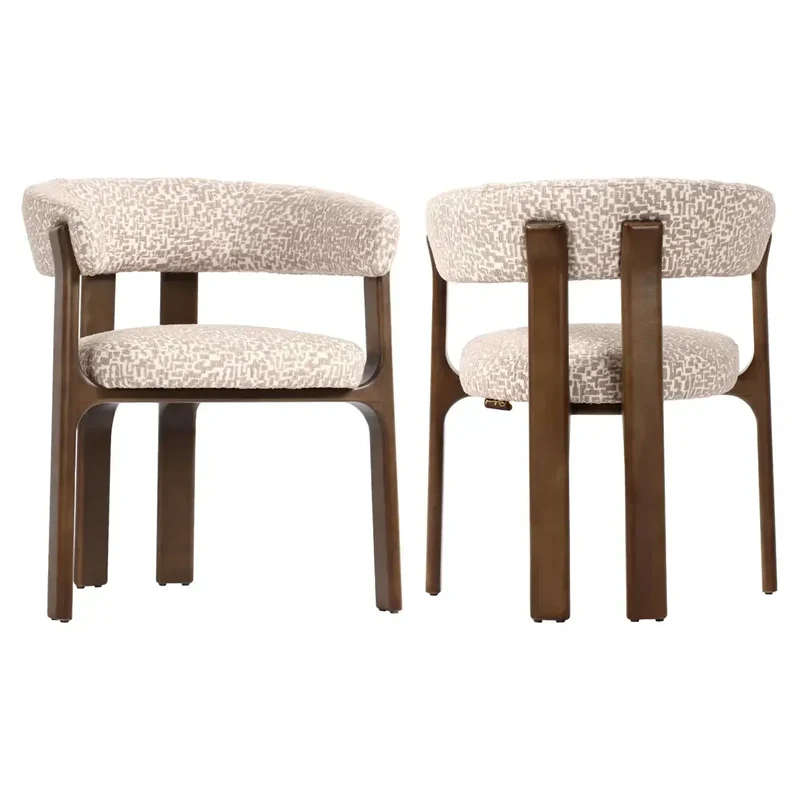 Richmond Interiors Esszimmerstuhl Contigo natural geo