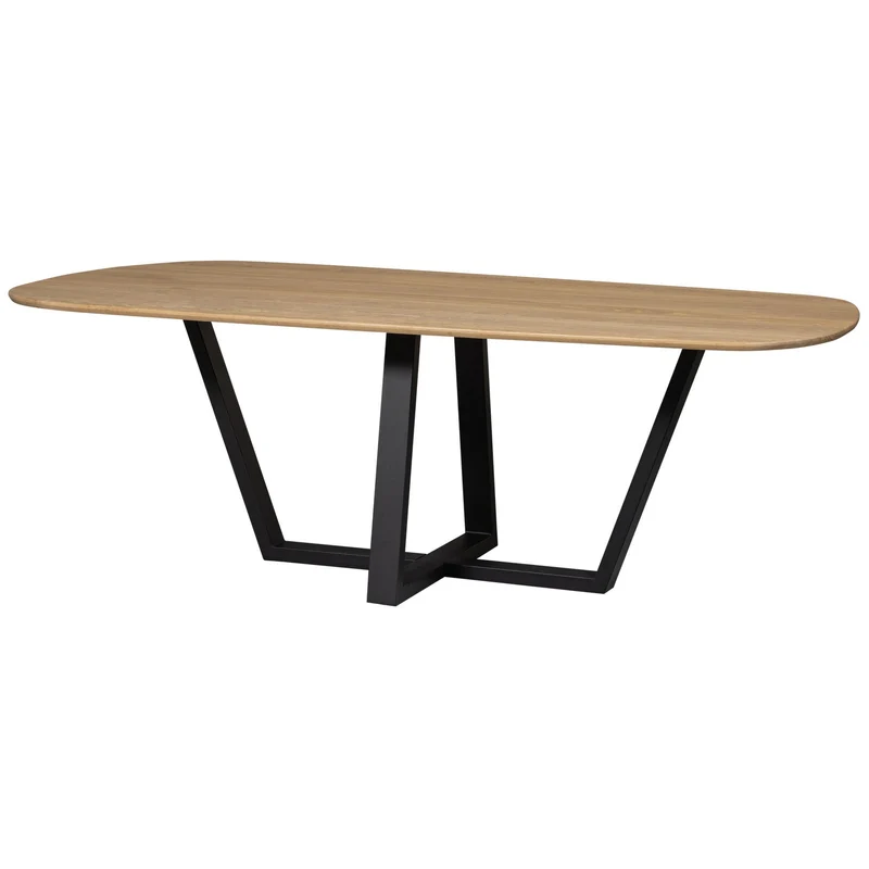 Tavolo da pranzo ovale Hammer 219x74 cm