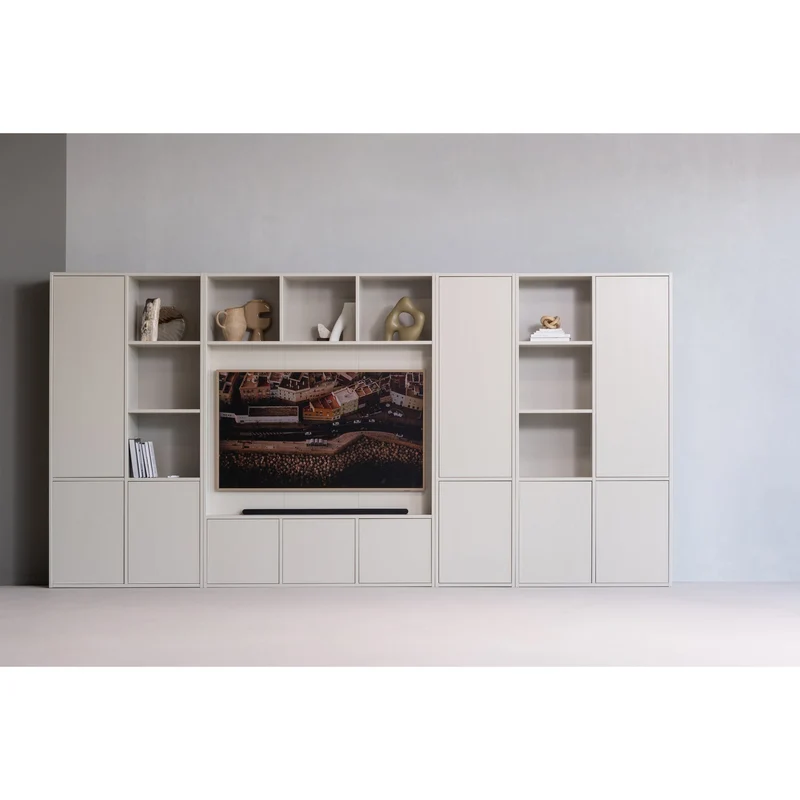 Armadio 3 ante in legno di pino Meggy 108x215 cm - modulo componibile