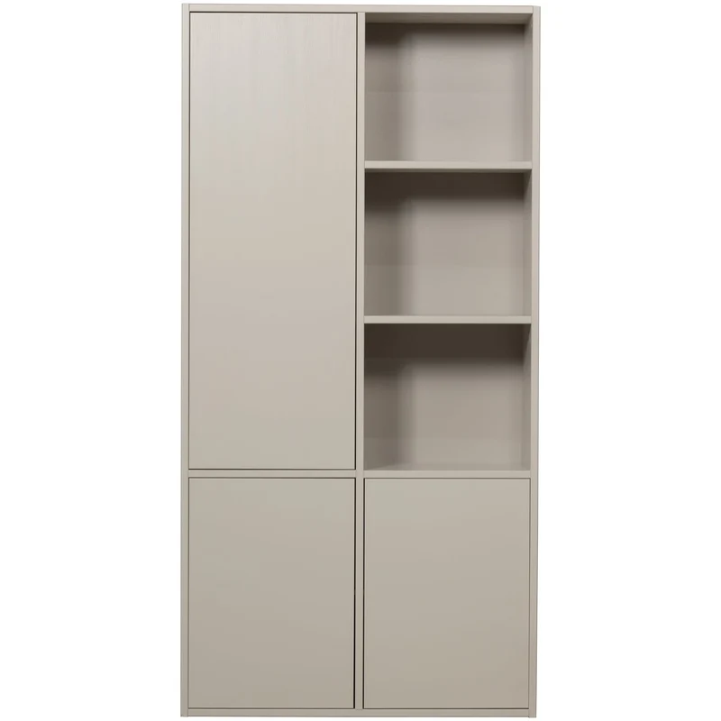 Armadio 3 ante in legno di pino Meggy 108x215 cm - modulo componibile