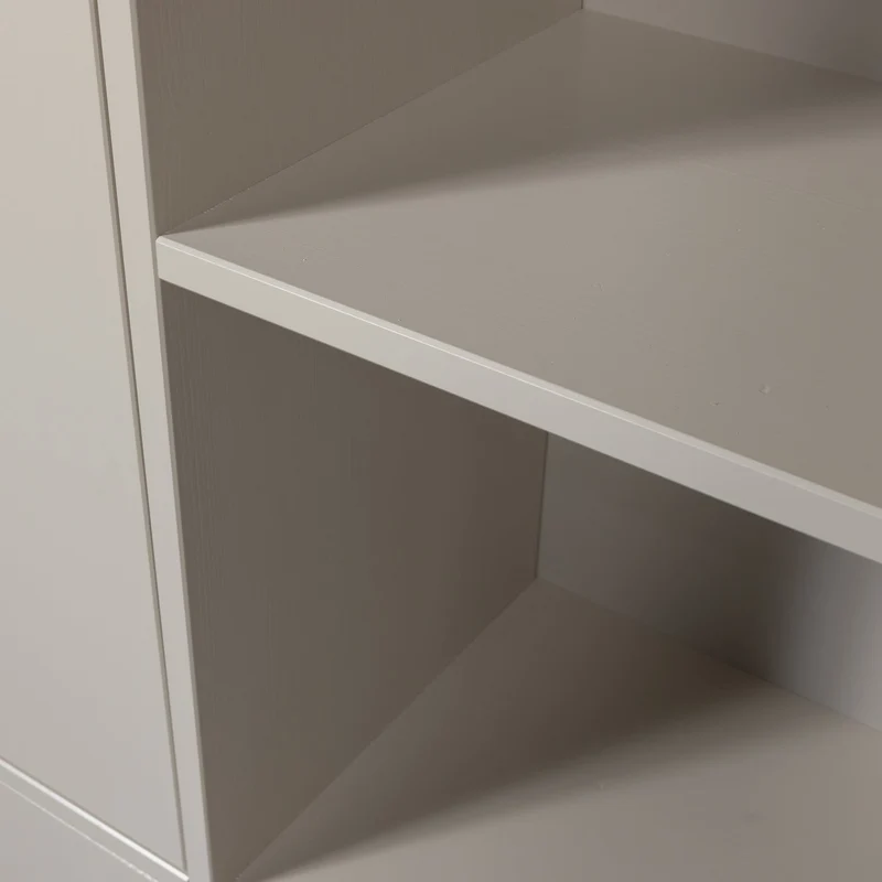 Armadio 3 ante in legno di pino Meggy 108x215 cm - modulo componibile