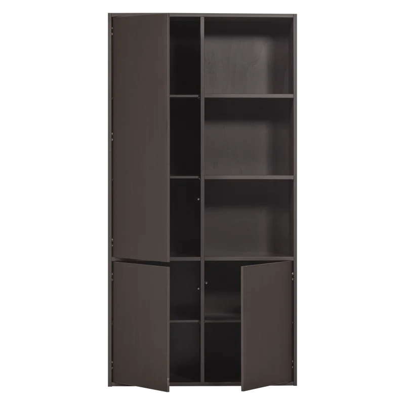 Armadio 3 ante in legno di pino Meggy 108x215 cm - modulo componibile