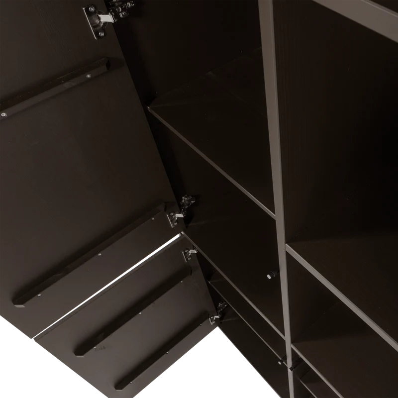 Armadio 3 ante in legno di pino Meggy 108x215 cm - modulo componibile