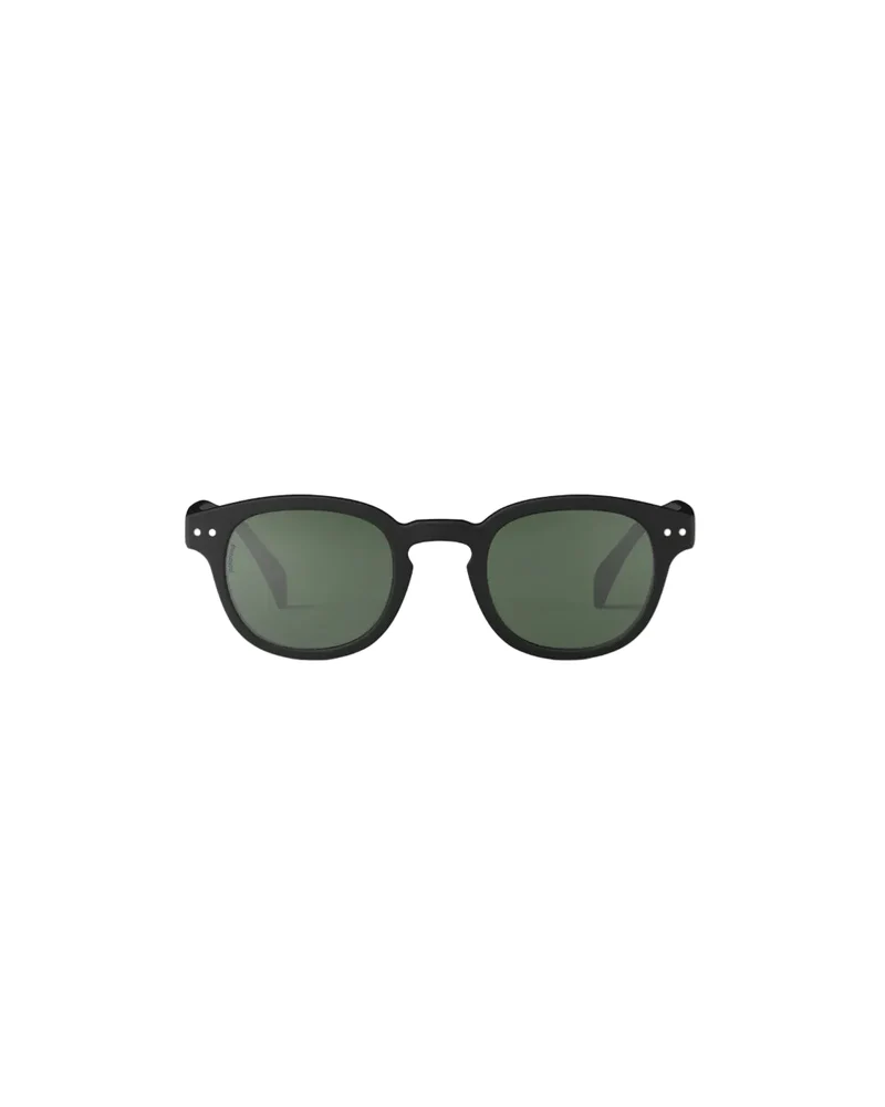 Occhiale da Sole Polarizzato #C - Black - Green Lenses
