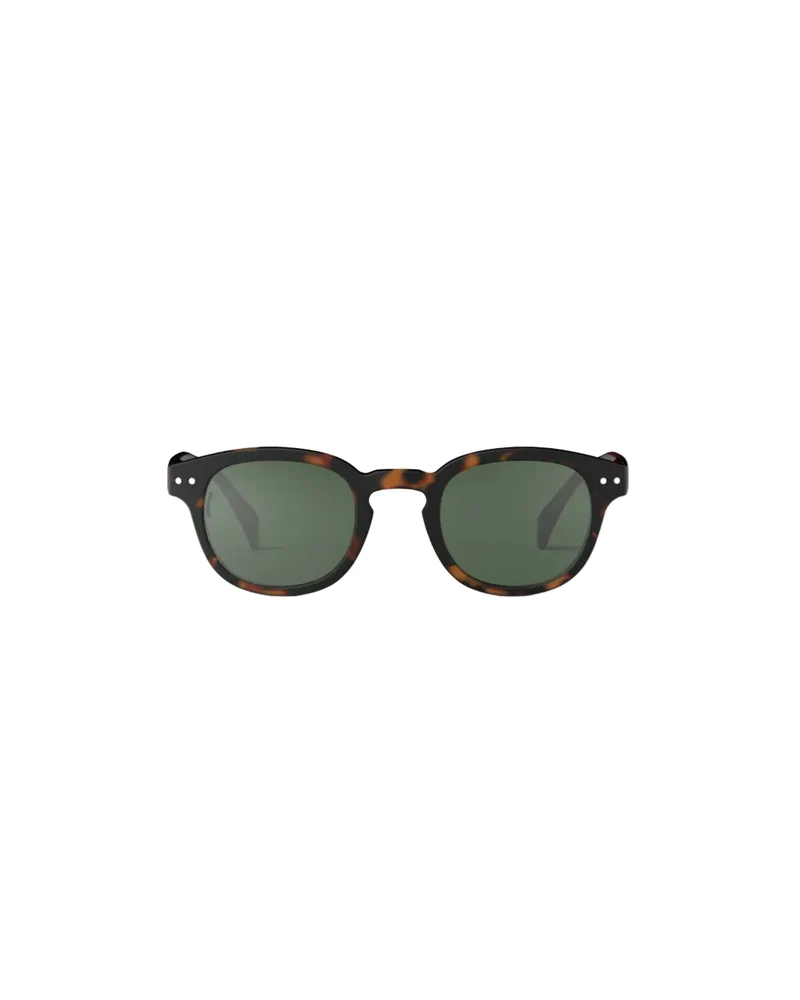 Occhiale da Sole Polarizzato #C - Tortoise - Green Lenses