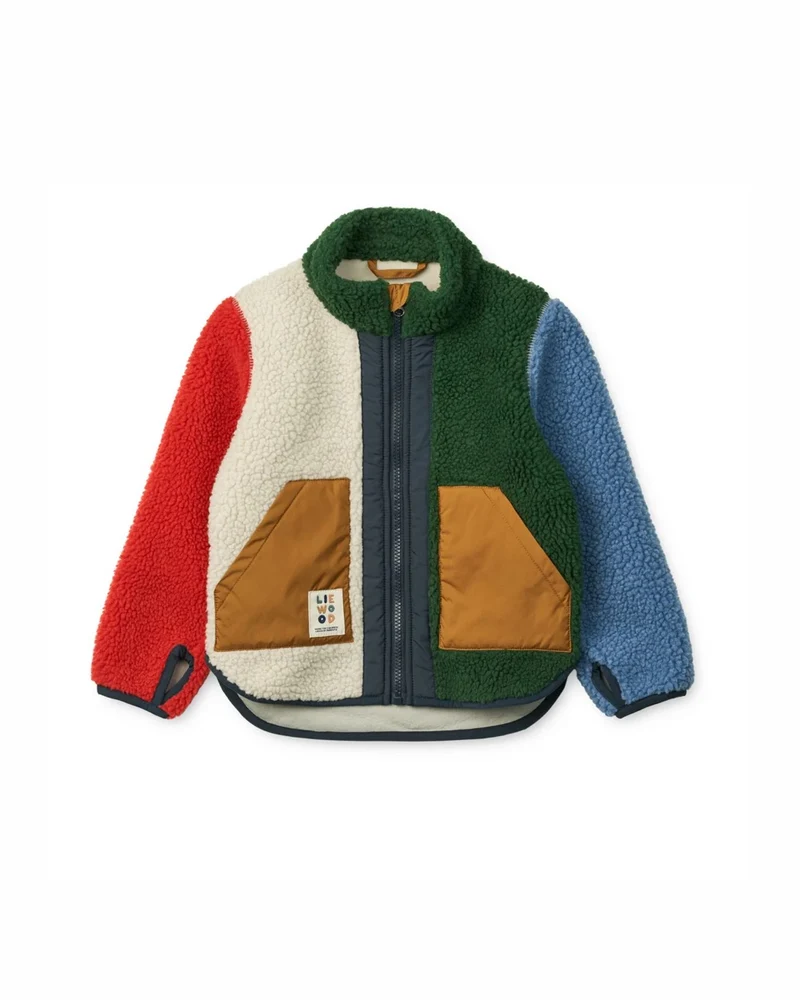 Noam Pile Jacket - Garden Green
