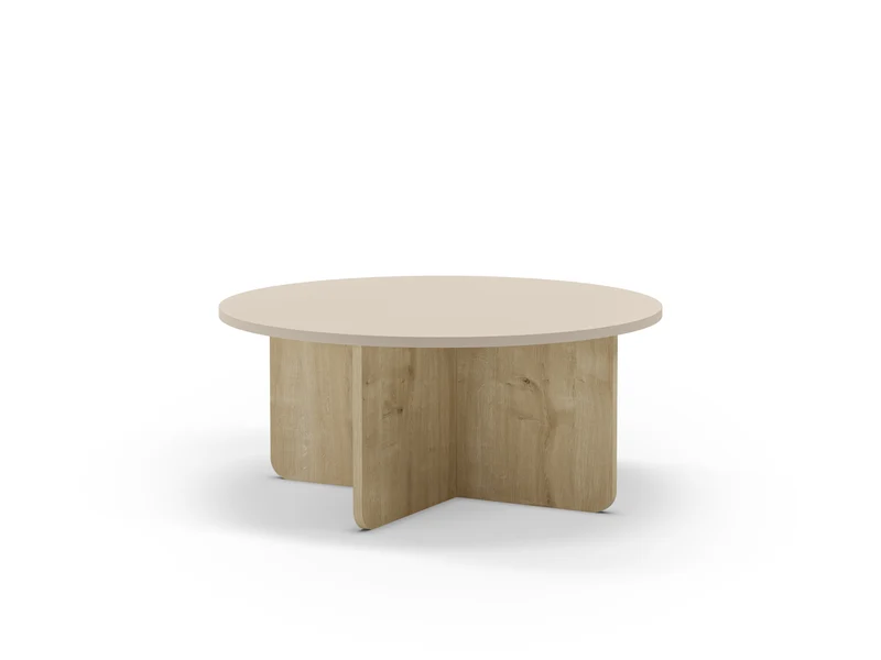 Tavolino tondo Hilary 80x38 cm