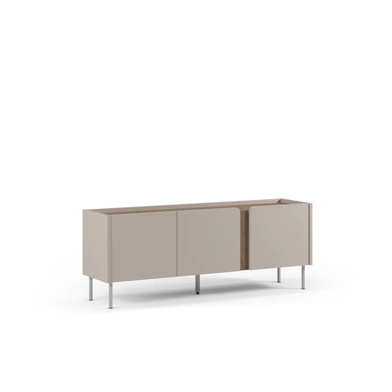 Mobile TV 3 ante crema Lucis 140x53 cm