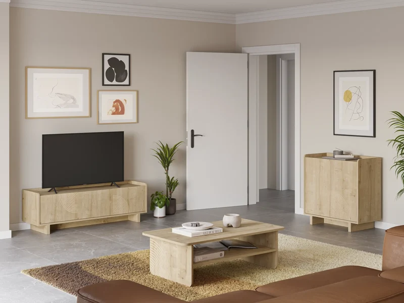 Mobile TV 3 ante Saira 140x45 cm