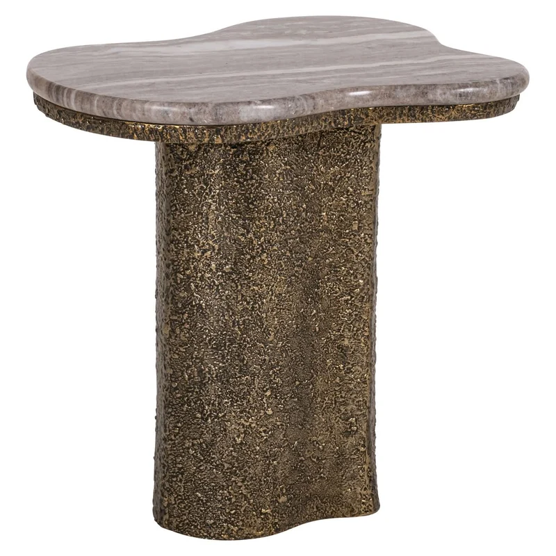 Richmond Interiors – Beistelltisch Abandos Brass Antique
