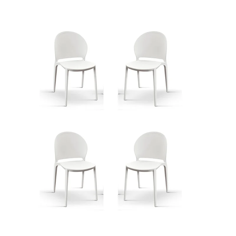Delia (SET 4 SEDIE) - Sedia in PP