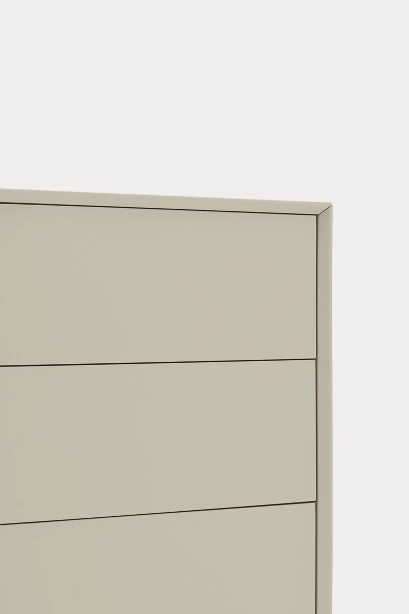Mobile TV 3 ante 2 cassetti con gambe in metallo Platt 220x74 cm