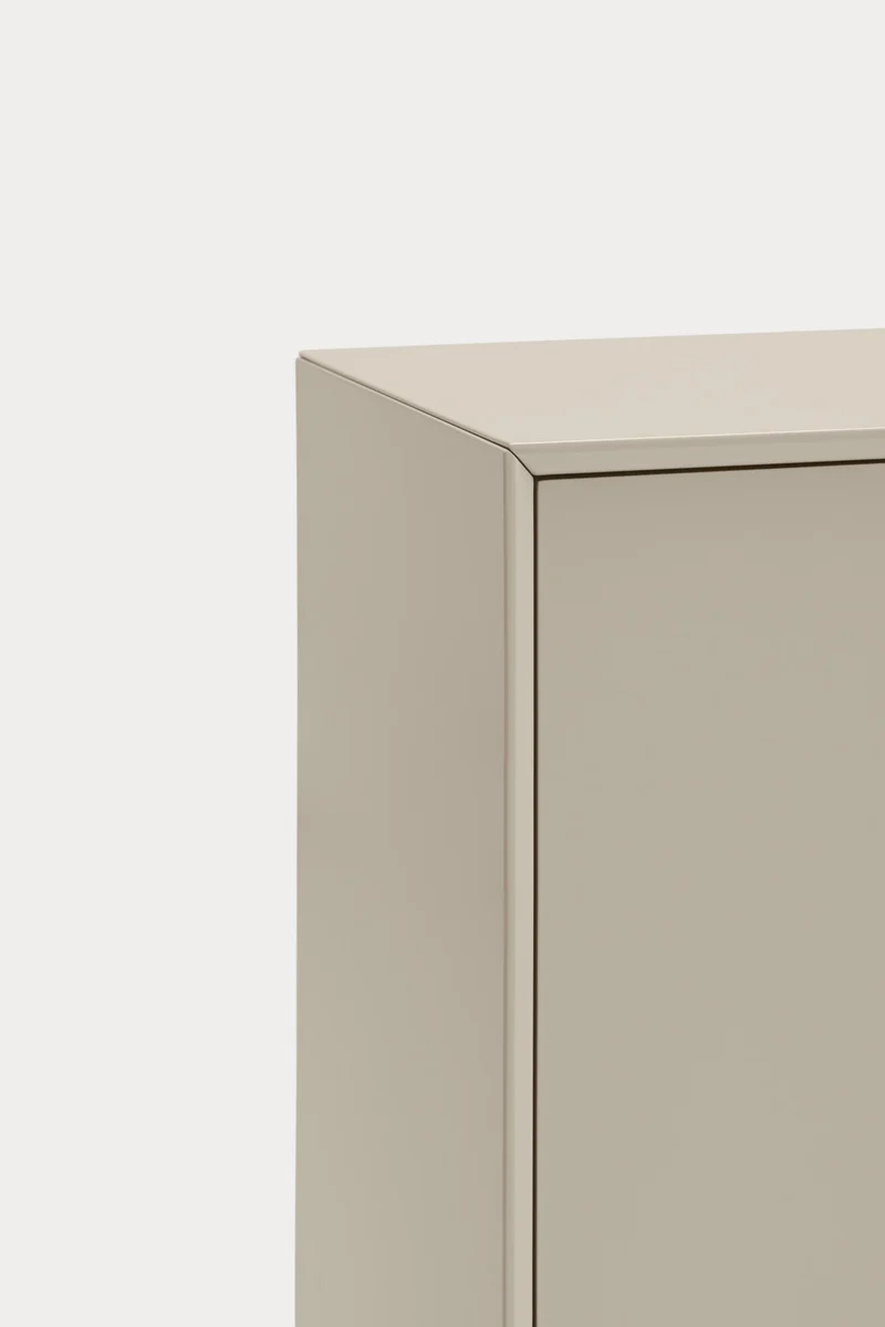 Madia 2 ante 4 cassetti con gambe in metallo Platt 220x98 cm