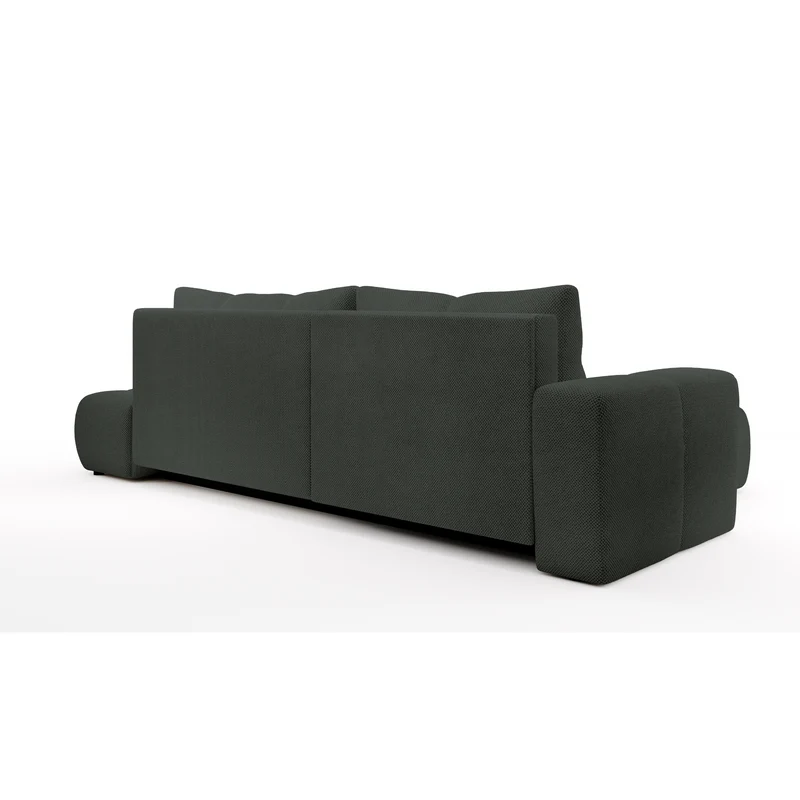 Divano letto angolare in tessuto cinigliato Vienna 286x177 cm