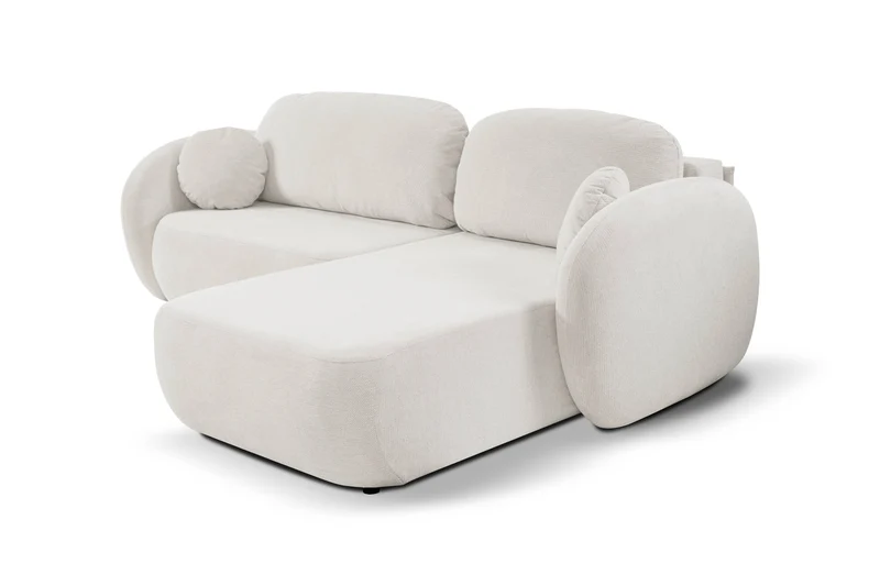 Divano letto angolare in tessuto cinigliato Madrid 248x174 cm