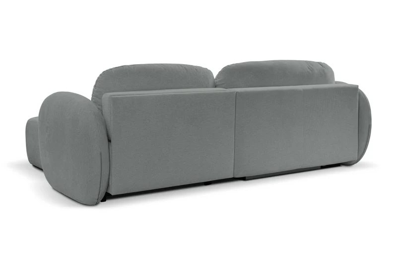 Divano letto angolare in tessuto cinigliato Madrid 248x174 cm