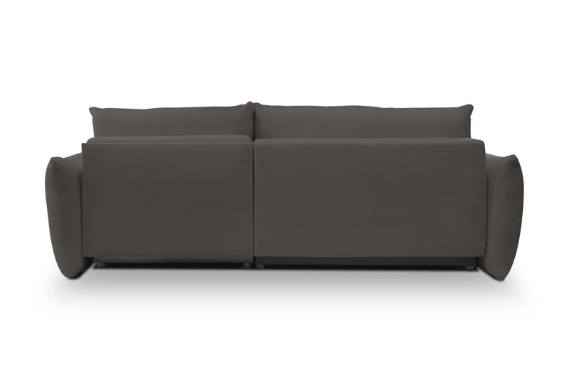 Divano letto angolare in tessuto cinigliato Dublino 257x111/177 cm