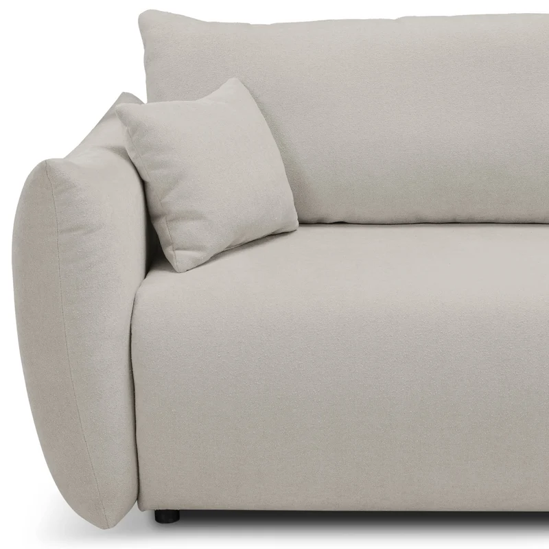 Divano letto in tessuto cinigliato Marsiglia 240x108/145 cm