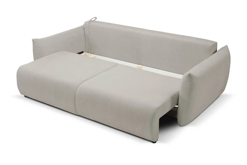 Divano letto in tessuto cinigliato Marsiglia 240x108/145 cm