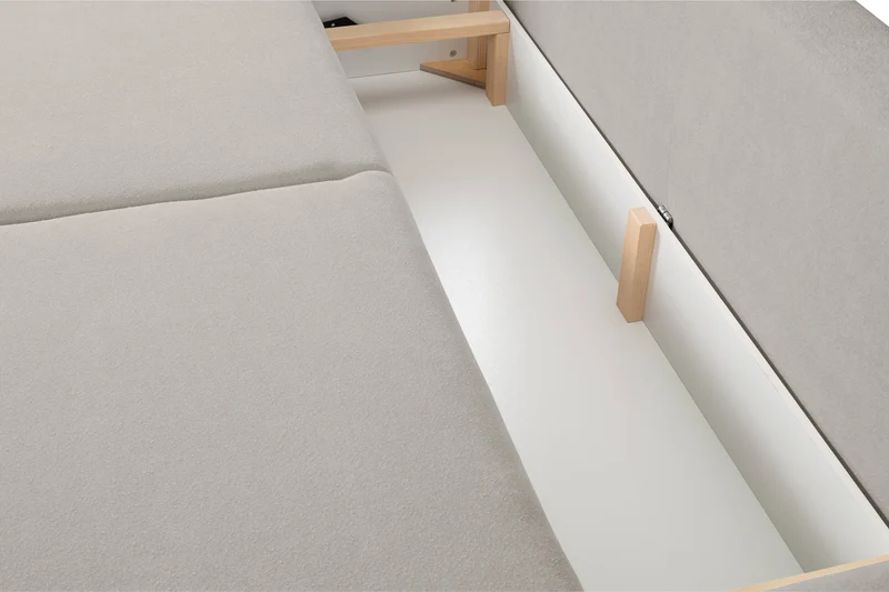 Divano letto in tessuto cinigliato Marsiglia 240x108/145 cm