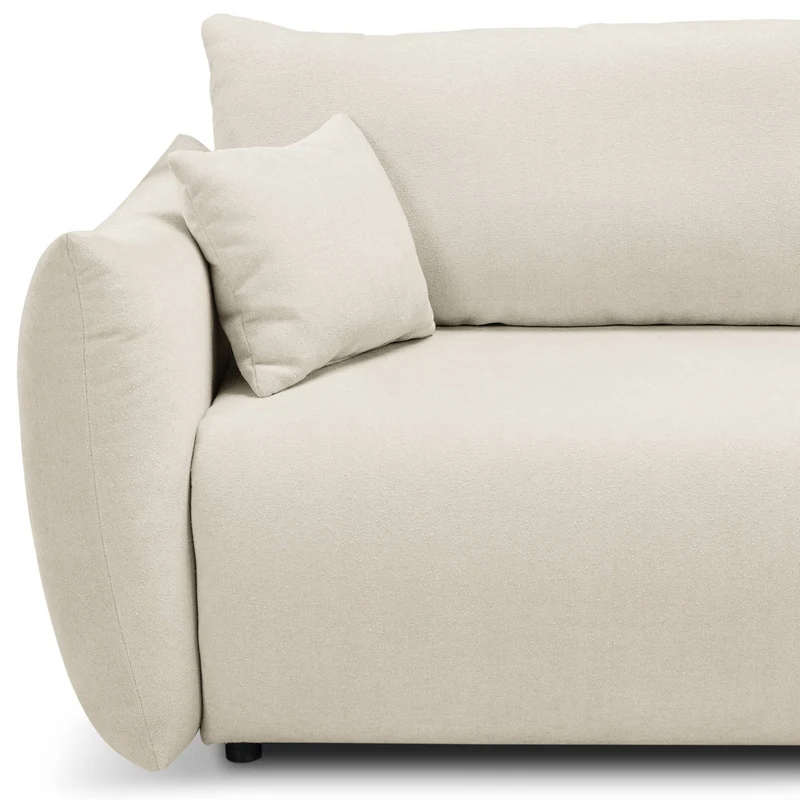 Divano letto in tessuto cinigliato Marsiglia 240x108/145 cm