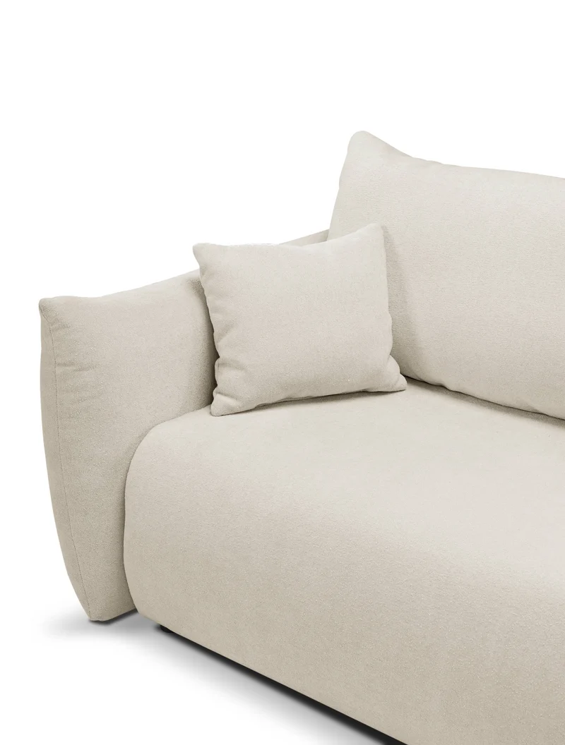 Divano letto in tessuto cinigliato Marsiglia 240x108/145 cm