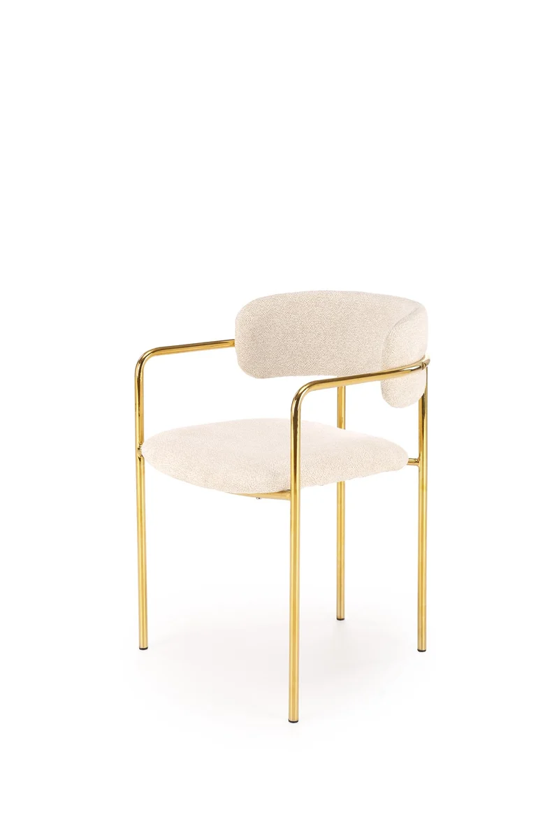 Sedia in acciaio cromato Raya 54x76 cm
