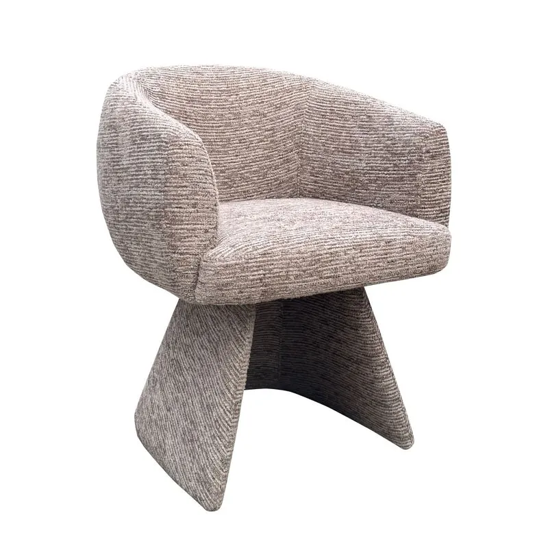 Richmond Interiors - Esszimmerstuhl Quiriro mocca linear drehbar