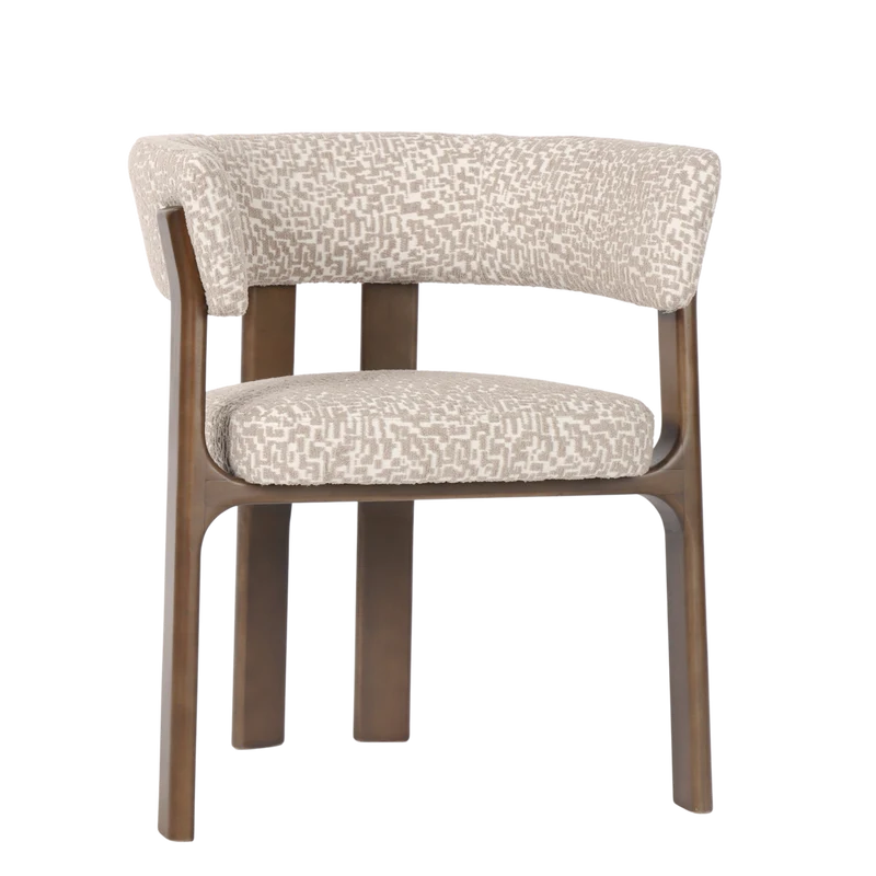Richmond Interiors – Esszimmerstuhl Contigo natural geo
