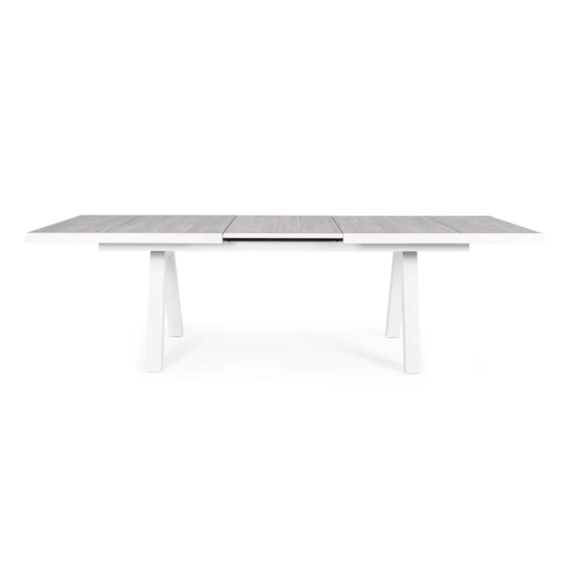 Tavolo da giardino allungabile con piano in ceramica 205/265 cm – Krion