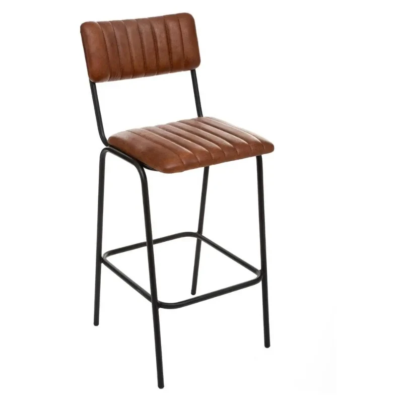 Sgabello Cognac Marrone