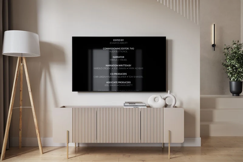 Mobile TV 2 ante 1 cassetto con piede in metallo Miami 150x57 cm